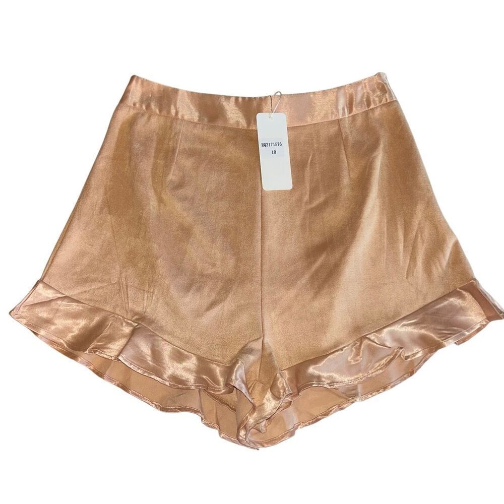 NWT Runaway‎ Heart Pink High Waist Shorts Size 10